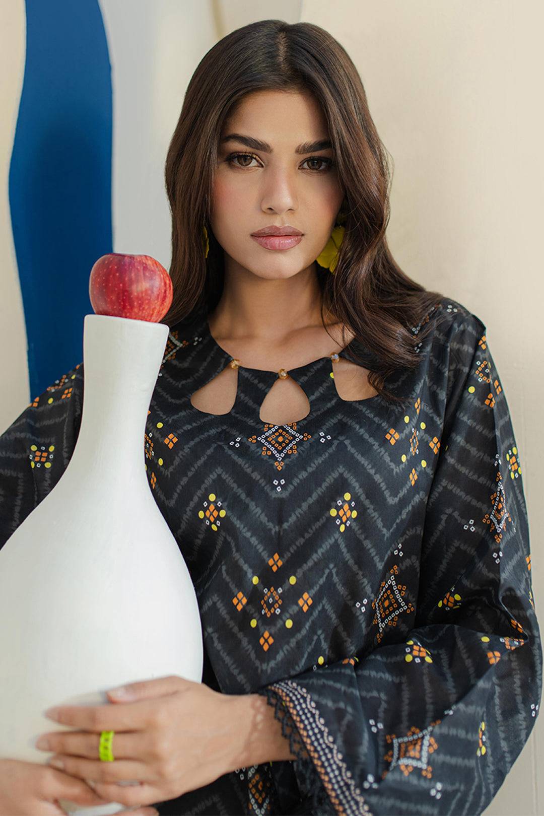 Zellbury | Unstitched 2 Piece Cambric | Shirt Shalwar - 0102 by Maria Faisal - Registered Vendor of : Zellbury Women - type : Essential Unstitched - 100% original wedding dresses