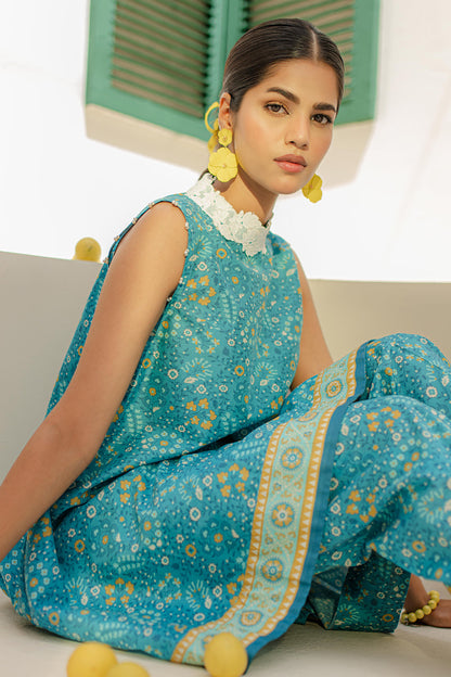 Zellbury | Unstitched 2 Piece Cambric | Shirt Shalwar - 0103 by Maria Faisal - Registered Vendor of : Zellbury Women - type : Essential Unstitched - 100% original wedding dresses