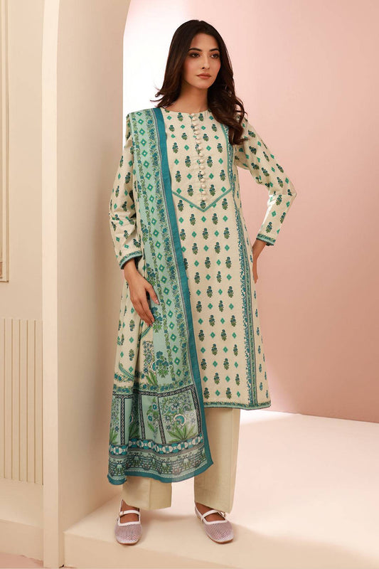Zellbury | Unstitched 2 Piece Cambric | Shirt Dupatta - 0606 by Maria Faisal - Registered Vendor of : Zellbury Women - type : Essential Unstitched - 100% original wedding dresses