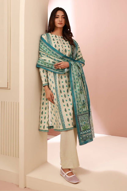 Zellbury | Unstitched 2 Piece Cambric | Shirt Dupatta - 0606 by Maria Faisal - Registered Vendor of : Zellbury Women - type : Essential Unstitched - 100% original wedding dresses