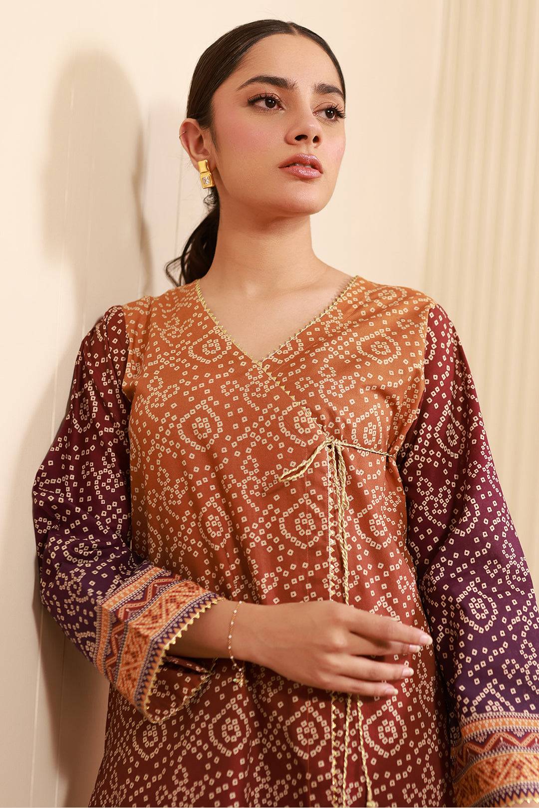 Zellbury | Unstitched 2 Piece Cambric | Shirt Shalwar - 0607 by Maria Faisal - Registered Vendor of : Zellbury Women - type : Essential Unstitched - 100% original wedding dresses