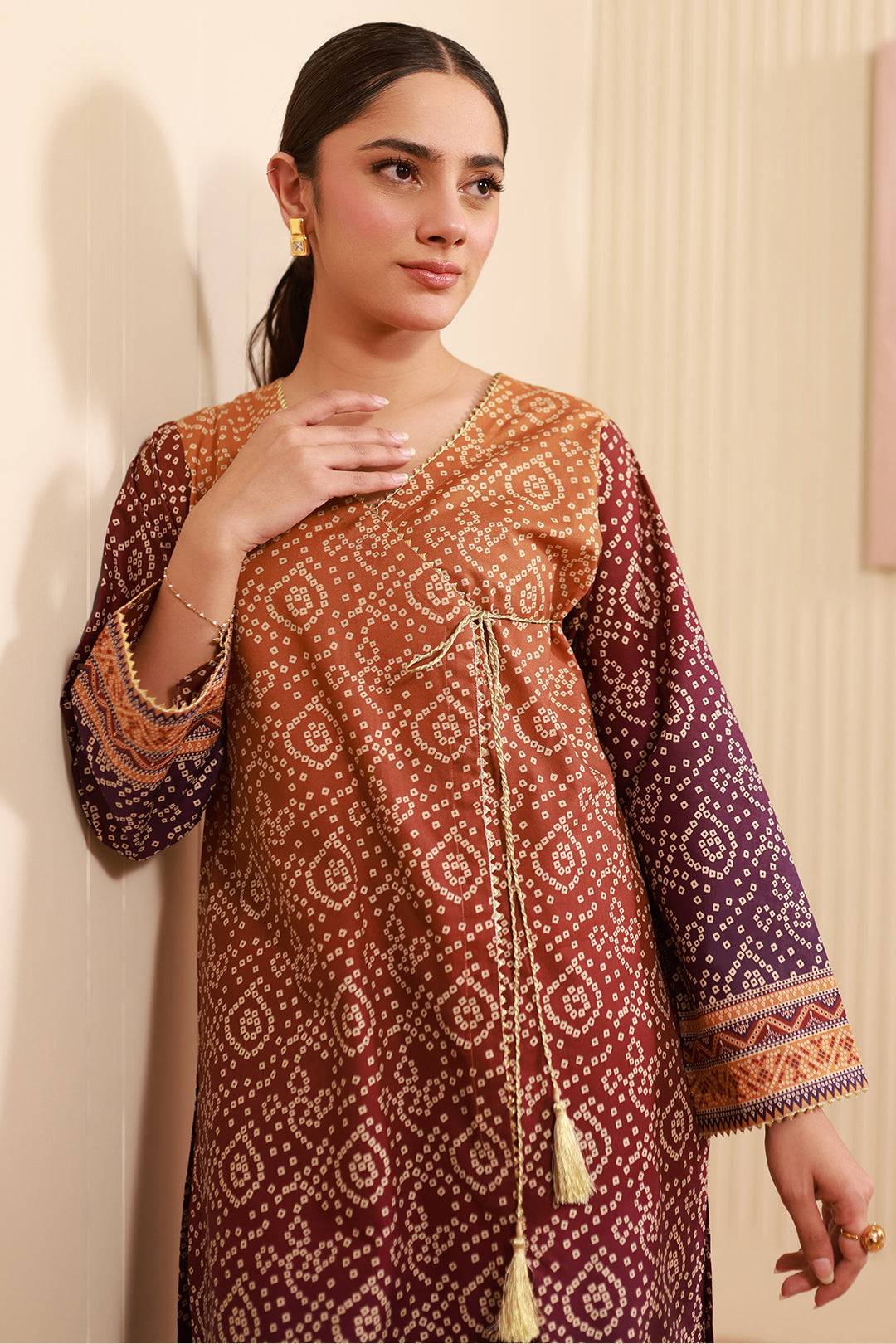 Zellbury | Unstitched 2 Piece Cambric | Shirt Shalwar - 0607 by Maria Faisal - Registered Vendor of : Zellbury Women - type : Essential Unstitched - 100% original wedding dresses