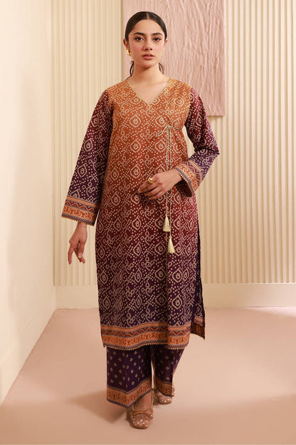 Zellbury | Unstitched 2 Piece Cambric | Shirt Shalwar - 0607 by Maria Faisal - Registered Vendor of : Zellbury Women - type : Essential Unstitched - 100% original wedding dresses