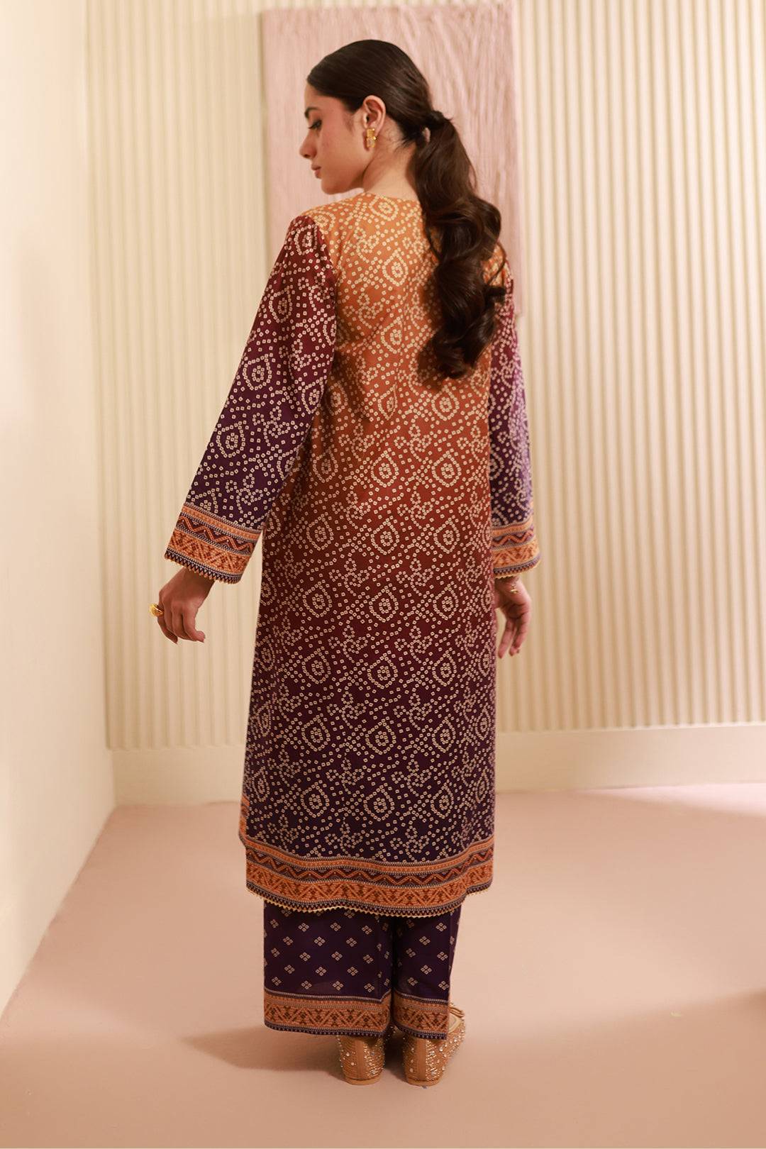 Zellbury | Unstitched 2 Piece Cambric | Shirt Shalwar - 0607 by Maria Faisal - Registered Vendor of : Zellbury Women - type : Essential Unstitched - 100% original wedding dresses
