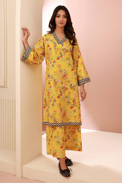 Zellbury | Unstitched 2 Piece Cambric | Shirt Shalwar - 0609 by Maria Faisal - Registered Vendor of : Zellbury Women - type : Essential Unstitched - 100% original wedding dresses