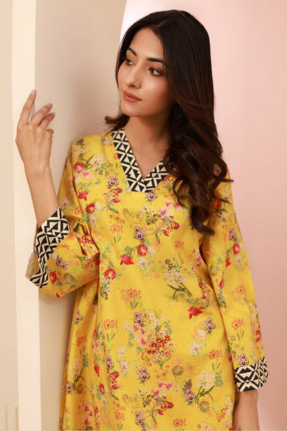 Zellbury | Unstitched 2 Piece Cambric | Shirt Shalwar - 0609 by Maria Faisal - Registered Vendor of : Zellbury Women - type : Essential Unstitched - 100% original wedding dresses