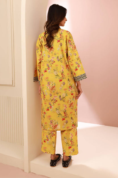 Zellbury | Unstitched 2 Piece Cambric | Shirt Shalwar - 0609 by Maria Faisal - Registered Vendor of : Zellbury Women - type : Essential Unstitched - 100% original wedding dresses