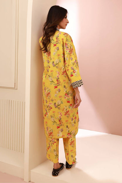 Zellbury | Unstitched 2 Piece Cambric | Shirt Shalwar - 0609 by Maria Faisal - Registered Vendor of : Zellbury Women - type : Essential Unstitched - 100% original wedding dresses