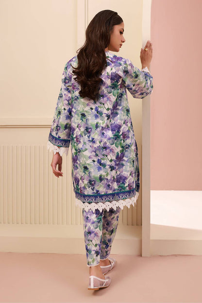 Zellbury | Unstitched 2 Piece Cambric | Shirt Shalwar - 0613 by Maria Faisal - Registered Vendor of : Zellbury Women - type : Essential Unstitched - 100% original wedding dresses