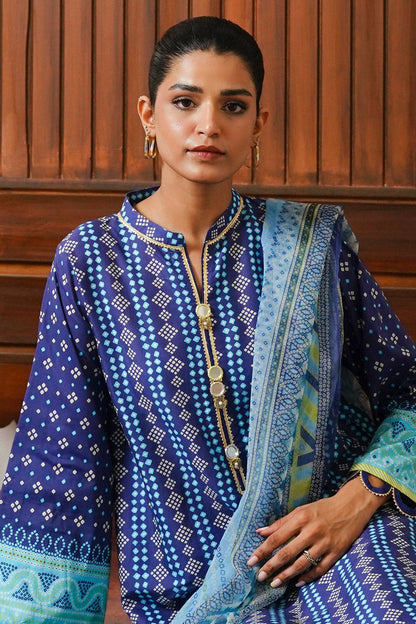 Zellbury | Unstitched 3 Piece Cambric | Shirt Shalwar Dupatta - 0031 by Maria Faisal - Registered Vendor of : Zellbury Women - type : Essential Unstitched - 100% original wedding dresses