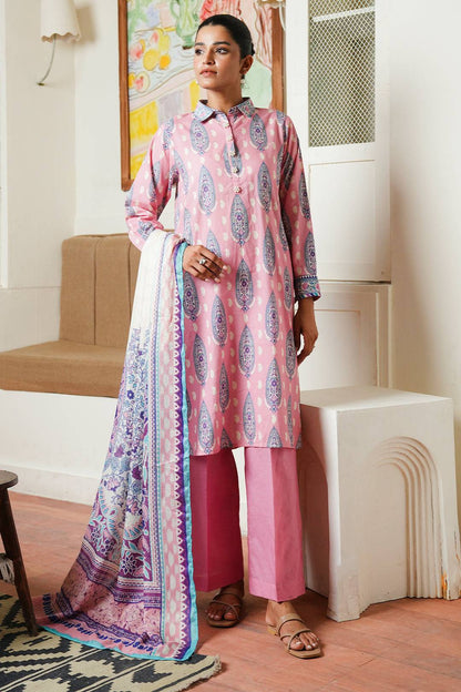 Zellbury | Unstitched 3 Piece Cambric | Shirt Shalwar Dupatta - 0035 by Maria Faisal - Registered Vendor of : Zellbury Women - type : Essential Unstitched - 100% original wedding dresses