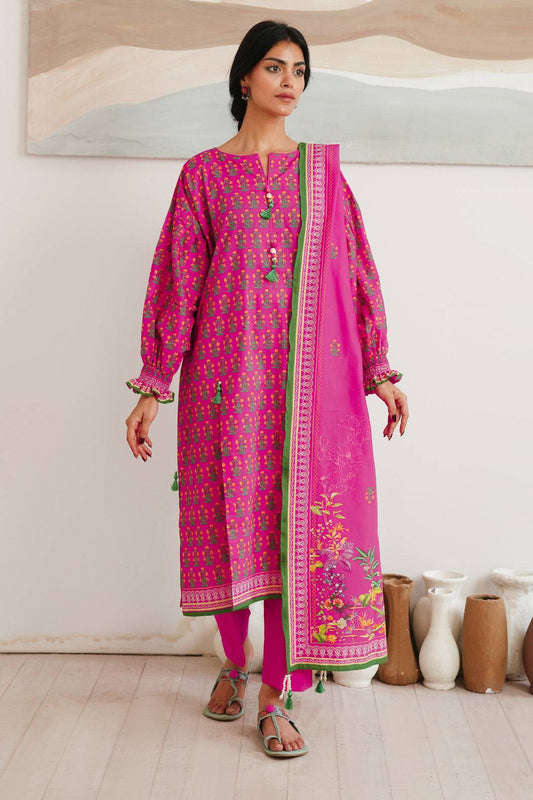 Zellbury | Unstitched 3 Piece Cambric | Shirt Shalwar Dupatta - 0037 by Maria Faisal - Registered Vendor of : Zellbury Women - type : Essential Unstitched - 100% original wedding dresses