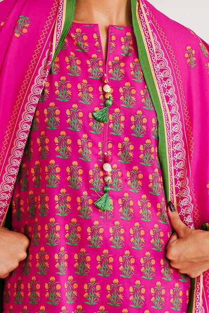Zellbury | Unstitched 3 Piece Cambric | Shirt Shalwar Dupatta - 0037 by Maria Faisal - Registered Vendor of : Zellbury Women - type : Essential Unstitched - 100% original wedding dresses