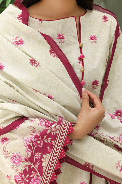 Zellbury | Unstitched 3 Piece Cambric | Shirt Shalwar Dupatta - 0040 by Maria Faisal - Registered Vendor of : Zellbury Women - type : Essential Unstitched - 100% original wedding dresses
