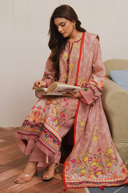 Zellbury | Unstitched 3 Piece Cambric | Shirt Shalwar Dupatta - 0041 by Maria Faisal - Registered Vendor of : Zellbury Women - type : Essential Unstitched - 100% original wedding dresses