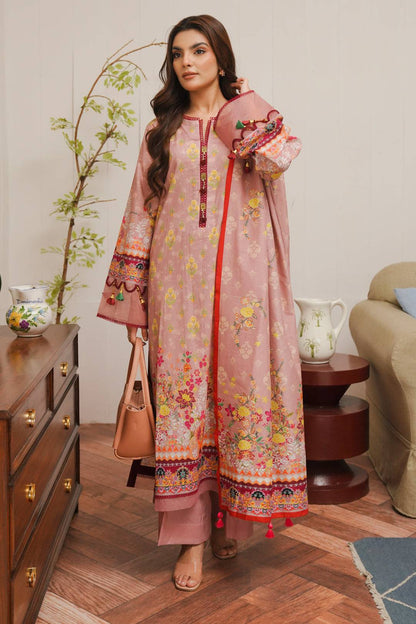 Zellbury | Unstitched 3 Piece Cambric | Shirt Shalwar Dupatta - 0041 by Maria Faisal - Registered Vendor of : Zellbury Women - type : Essential Unstitched - 100% original wedding dresses