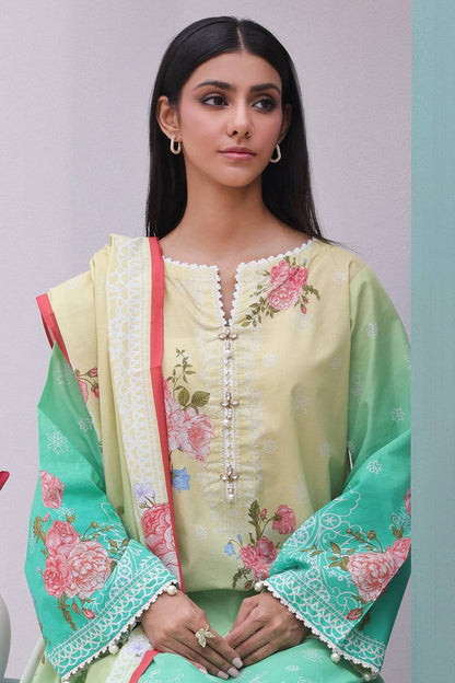 Zellbury | Unstitched 3 Piece Cambric | Shirt Shalwar Dupatta - 0043 by Maria Faisal - Registered Vendor of : Zellbury Women - type : Essential Unstitched - 100% original wedding dresses