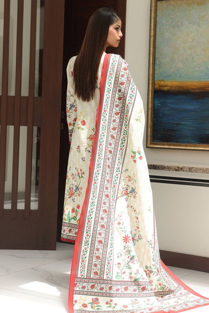Zellbury | Unstitched 3 Piece Cambric | Shirt Shalwar Dupatta - 0044 by Maria Faisal - Registered Vendor of : Zellbury Women - type : Essential Unstitched - 100% original wedding dresses