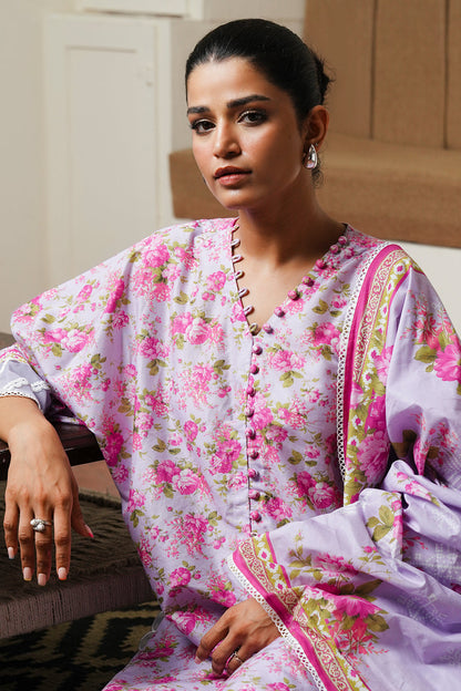 Zellbury | Unstitched 3 Piece Cambric | Shirt Shalwar Dupatta - 0047 by Maria Faisal - Registered Vendor of : Zellbury Women - type : Essential Unstitched - 100% original wedding dresses
