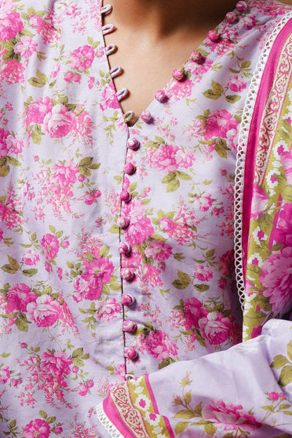 Zellbury | Unstitched 3 Piece Cambric | Shirt Shalwar Dupatta - 0047 by Maria Faisal - Registered Vendor of : Zellbury Women - type : Essential Unstitched - 100% original wedding dresses