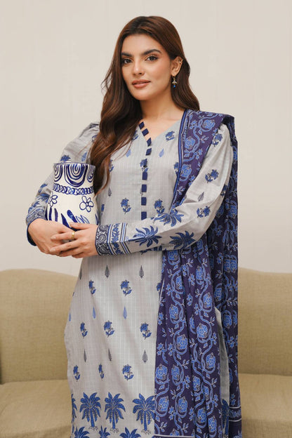 Zellbury | Unstitched 3 Piece Cambric | Shirt Shalwar Dupatta - 0056 by Maria Faisal - Registered Vendor of : Zellbury Women - type : Essential Unstitched - 100% original wedding dresses