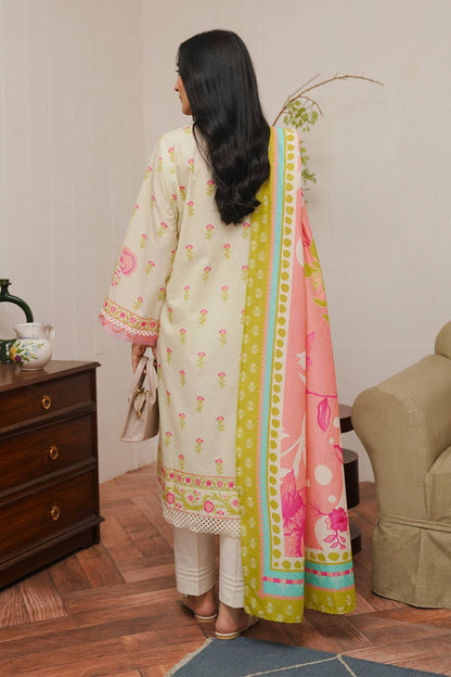 Zellbury | Unstitched 3 Piece Cambric | Shirt Shalwar Dupatta - 0057 by Maria Faisal - Registered Vendor of : Zellbury Women - type : Essential Unstitched - 100% original wedding dresses