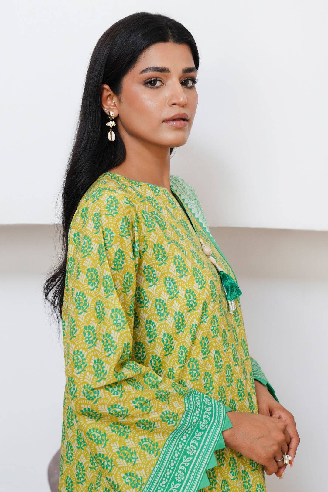 Zellbury | Unstitched 3 Piece Cambric | Shirt Shalwar Dupatta - 0117 by Maria Faisal - Registered Vendor of : Zellbury Women - type : Essential Unstitched - 100% original wedding dresses