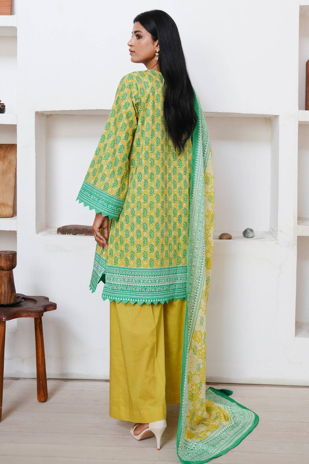 Zellbury | Unstitched 3 Piece Cambric | Shirt Shalwar Dupatta - 0117 by Maria Faisal - Registered Vendor of : Zellbury Women - type : Essential Unstitched - 100% original wedding dresses