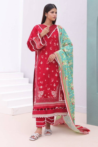 Zellbury | Unstitched 3 Piece Cambric | Shirt Shalwar Dupatta - 0136 by Maria Faisal - Registered Vendor of : Zellbury Women - type : Essential Unstitched - 100% original wedding dresses