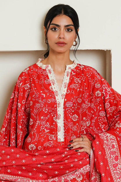 Zellbury | Unstitched 3 Piece Cambric | Shirt Shalwar Dupatta - 0139 by Maria Faisal - Registered Vendor of : Zellbury Women - type : Essential Unstitched - 100% original wedding dresses