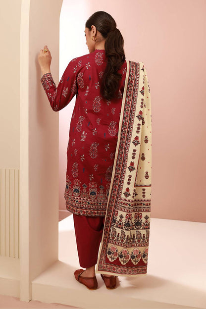 Zellbury | Unstitched 3 Piece Cambric | Shirt Shalwar Dupatta - 0625 by Maria Faisal - Registered Vendor of : Zellbury Women - type : Essential Unstitched - 100% original wedding dresses
