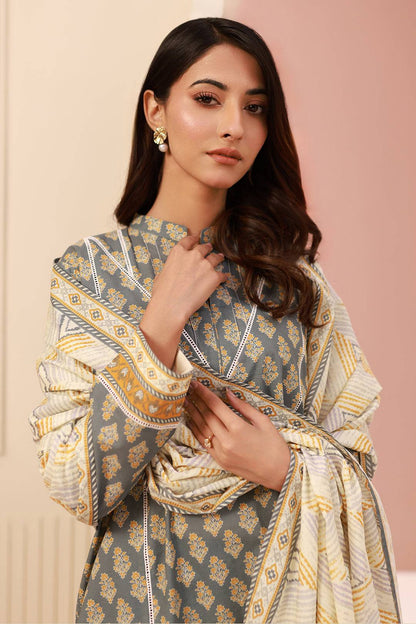 Zellbury | Unstitched 3 Piece Cambric | Shirt Shalwar Dupatta - 0626 by Maria Faisal - Registered Vendor of : Zellbury Women - type : Essential Unstitched - 100% original wedding dresses