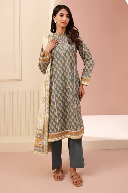 Zellbury | Unstitched 3 Piece Cambric | Shirt Shalwar Dupatta - 0626 by Maria Faisal - Registered Vendor of : Zellbury Women - type : Essential Unstitched - 100% original wedding dresses