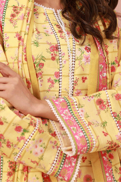 Zellbury | Unstitched 3 Piece Cambric | Shirt Shalwar Dupatta - 0627 by Maria Faisal - Registered Vendor of : Zellbury Women - type : Essential Unstitched - 100% original wedding dresses