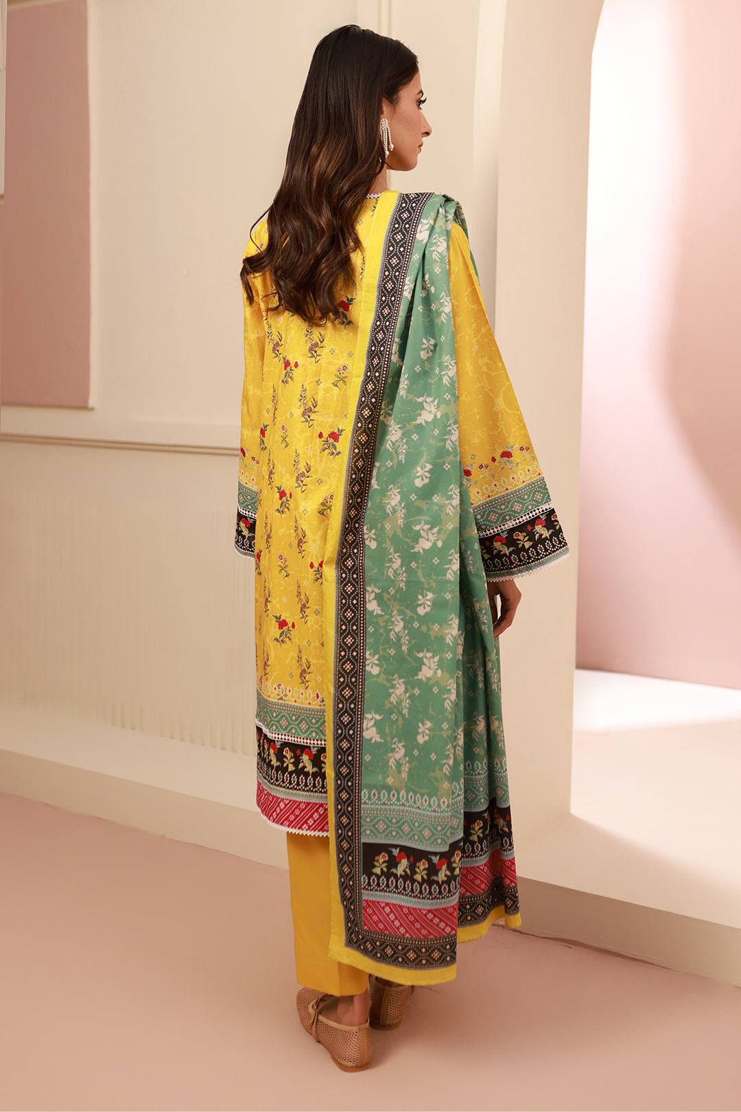 Zellbury | Unstitched 3 Piece Cambric | Shirt Shalwar Dupatta - 0631 by Maria Faisal - Registered Vendor of : Zellbury Women - type : Essential Unstitched - 100% original wedding dresses