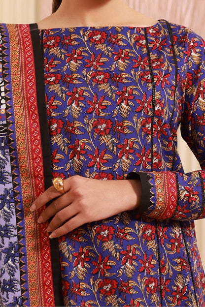 Zellbury | Unstitched 3 Piece Cambric | Shirt Shalwar Dupatta - 0632 by Maria Faisal - Registered Vendor of : Zellbury Women - type : Essential Unstitched - 100% original wedding dresses