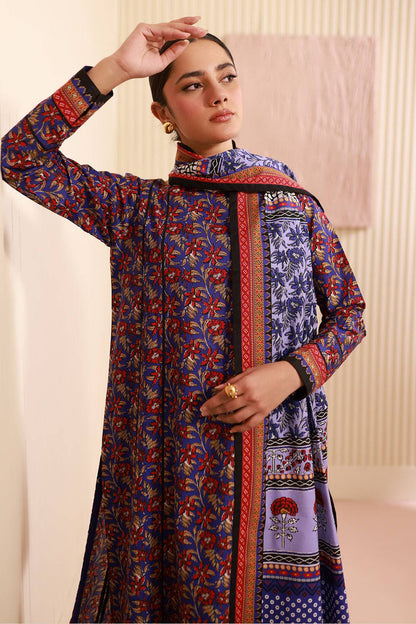 Zellbury | Unstitched 3 Piece Cambric | Shirt Shalwar Dupatta - 0632 by Maria Faisal - Registered Vendor of : Zellbury Women - type : Essential Unstitched - 100% original wedding dresses