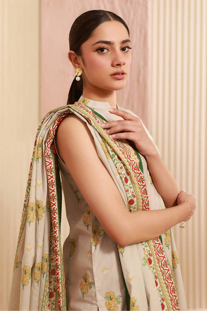 Zellbury | Unstitched 3 Piece Cambric | Shirt Shalwar Dupatta - 0633 by Maria Faisal - Registered Vendor of : Zellbury Women - type : Essential Unstitched - 100% original wedding dresses