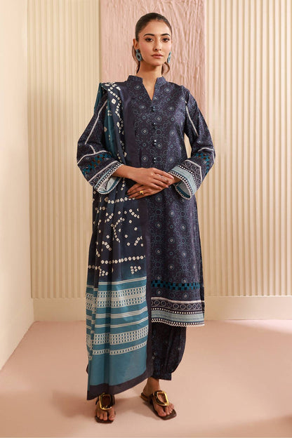 Zellbury | Unstitched 3 Piece Cambric | Shirt Shalwar Dupatta - 0642 by Maria Faisal - Registered Vendor of : Zellbury Women - type : Essential Unstitched - 100% original wedding dresses