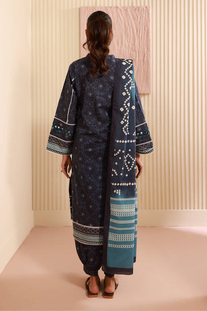 Zellbury | Unstitched 3 Piece Cambric | Shirt Shalwar Dupatta - 0642 by Maria Faisal - Registered Vendor of : Zellbury Women - type : Essential Unstitched - 100% original wedding dresses