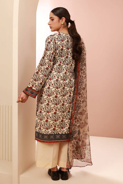 Zellbury | Unstitched 3 Piece Cambric | Shirt Shalwar Dupatta - 0658 by Maria Faisal - Registered Vendor of : Zellbury Women - type : Essential Unstitched - 100% original wedding dresses