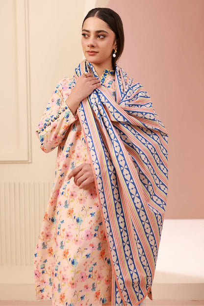 Zellbury | Unstitched 3 Piece Cambric | Shirt Shalwar Dupatta - 0664 by Maria Faisal - Registered Vendor of : Zellbury Women - type : Essential Unstitched - 100% original wedding dresses