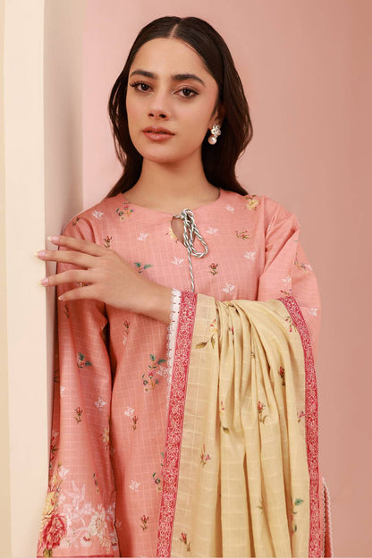 Zellbury | Unstitched 3 Piece Cambric | Shirt Shalwar Dupatta - 0665 by Maria Faisal - Registered Vendor of : Zellbury Women - type : Essential Unstitched - 100% original wedding dresses