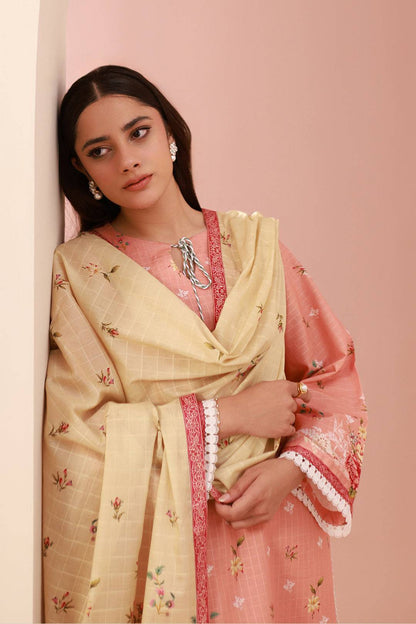 Zellbury | Unstitched 3 Piece Cambric | Shirt Shalwar Dupatta - 0665 by Maria Faisal - Registered Vendor of : Zellbury Women - type : Essential Unstitched - 100% original wedding dresses