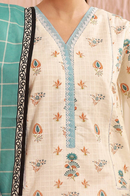 Zellbury | Unstitched 3 Piece Cambric | Shirt Shalwar Dupatta - 0668 by Maria Faisal - Registered Vendor of : Zellbury Women - type : Essential Unstitched - 100% original wedding dresses
