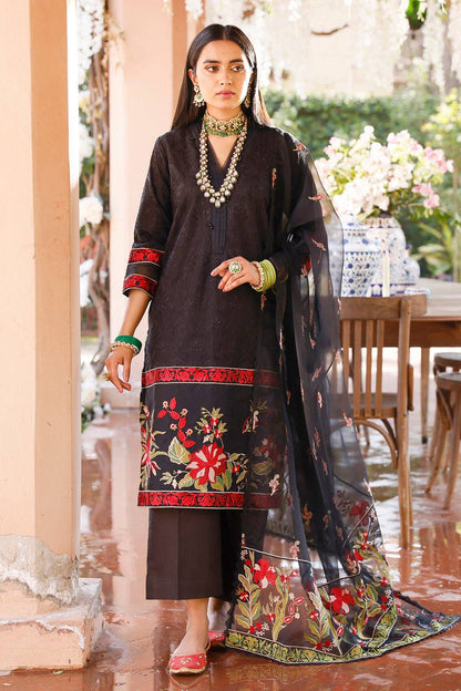 Zellbury | Unstitched 3 Piece Cambric | Embroidered Shirt Shalwar Dupatta - 0283 by Maria Faisal - Registered Vendor of : Zellbury Women - type : Luxury Unstitch - 100% original wedding dresses