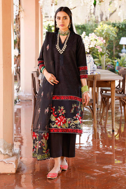 Zellbury | Unstitched 3 Piece Cambric | Embroidered Shirt Shalwar Dupatta - 0283 by Maria Faisal - Registered Vendor of : Zellbury Women - type : Luxury Unstitch - 100% original wedding dresses