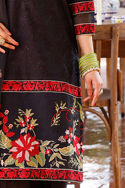Zellbury | Unstitched 3 Piece Cambric | Embroidered Shirt Shalwar Dupatta - 0283 by Maria Faisal - Registered Vendor of : Zellbury Women - type : Luxury Unstitch - 100% original wedding dresses