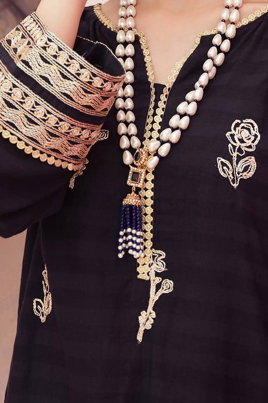 Zellbury | Unstitched 3 Piece Lawn | Embroidered Shirt Shalwar Dupatta - 0355 by Maria Faisal - Registered Vendor of : Zellbury Women - type : Luxury Unstitch - 100% original wedding dresses