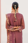 Zellbury | Unstitched 3 Piece Khaddi | Embroidered Shirt Shalwar Dupatta - 0356 - Designer Dress with Intricate embroidery and embellishments. Shop elegent wedding dress at Maria Faisal.